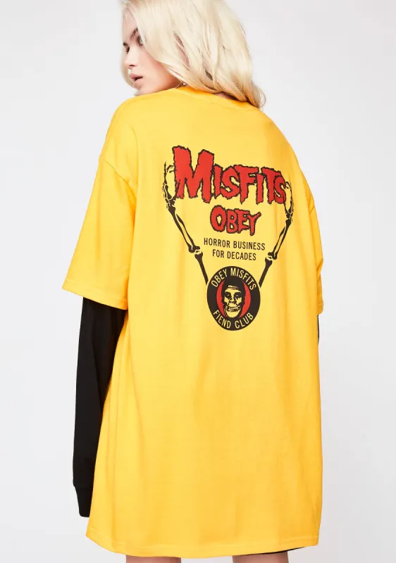x Misfits Horror Biz Hands Tee sold by Dolls Kill