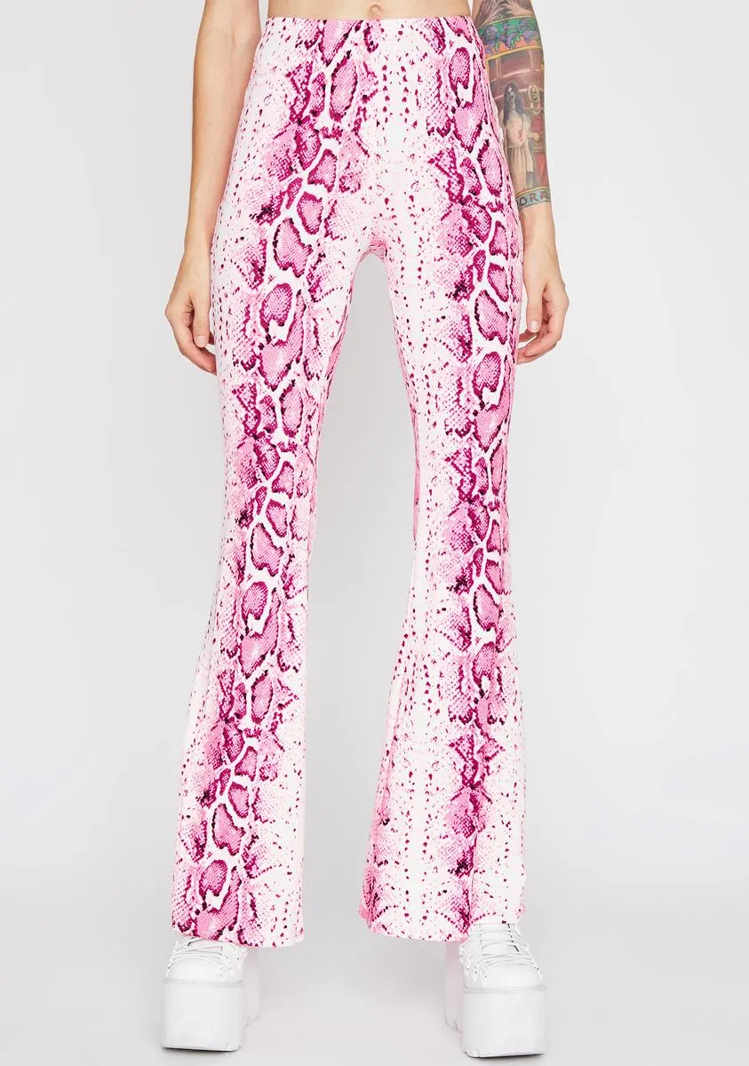Bitten Kandy Snakeskin Pants sold by Dolls Kill