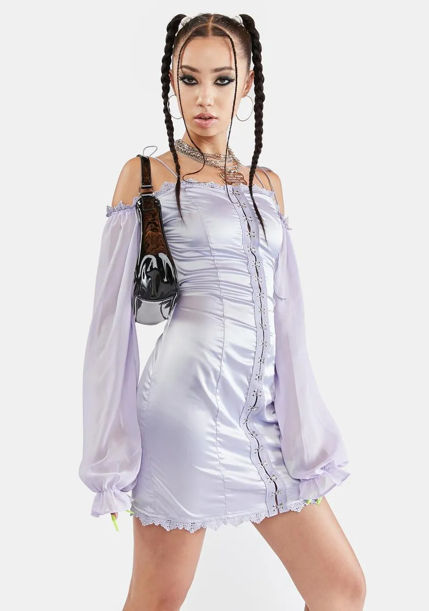 Lilac Genie Mini Dress sold by Dolls Kill product image thumbnail 2