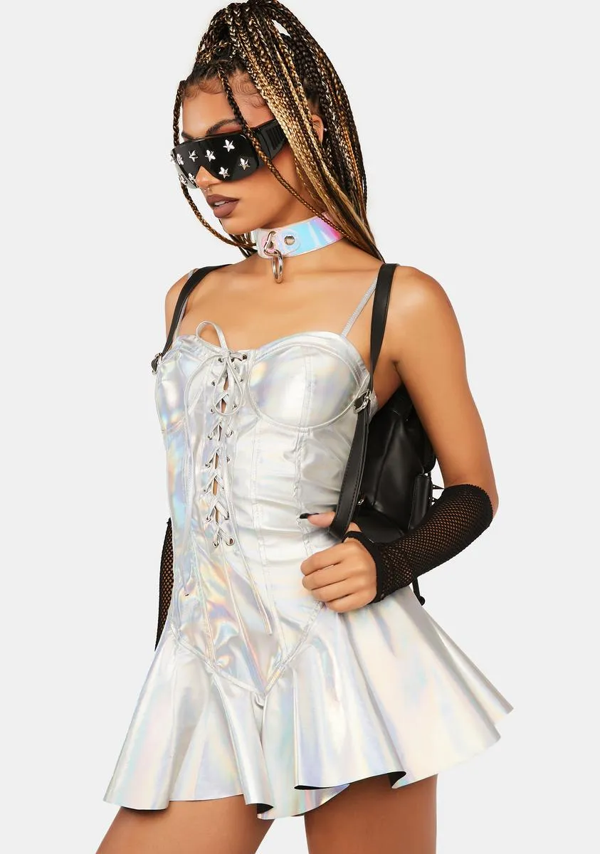 Cosmic Maximized Pleasure Mini Dress sold by Dolls Kill product image thumbnail 2