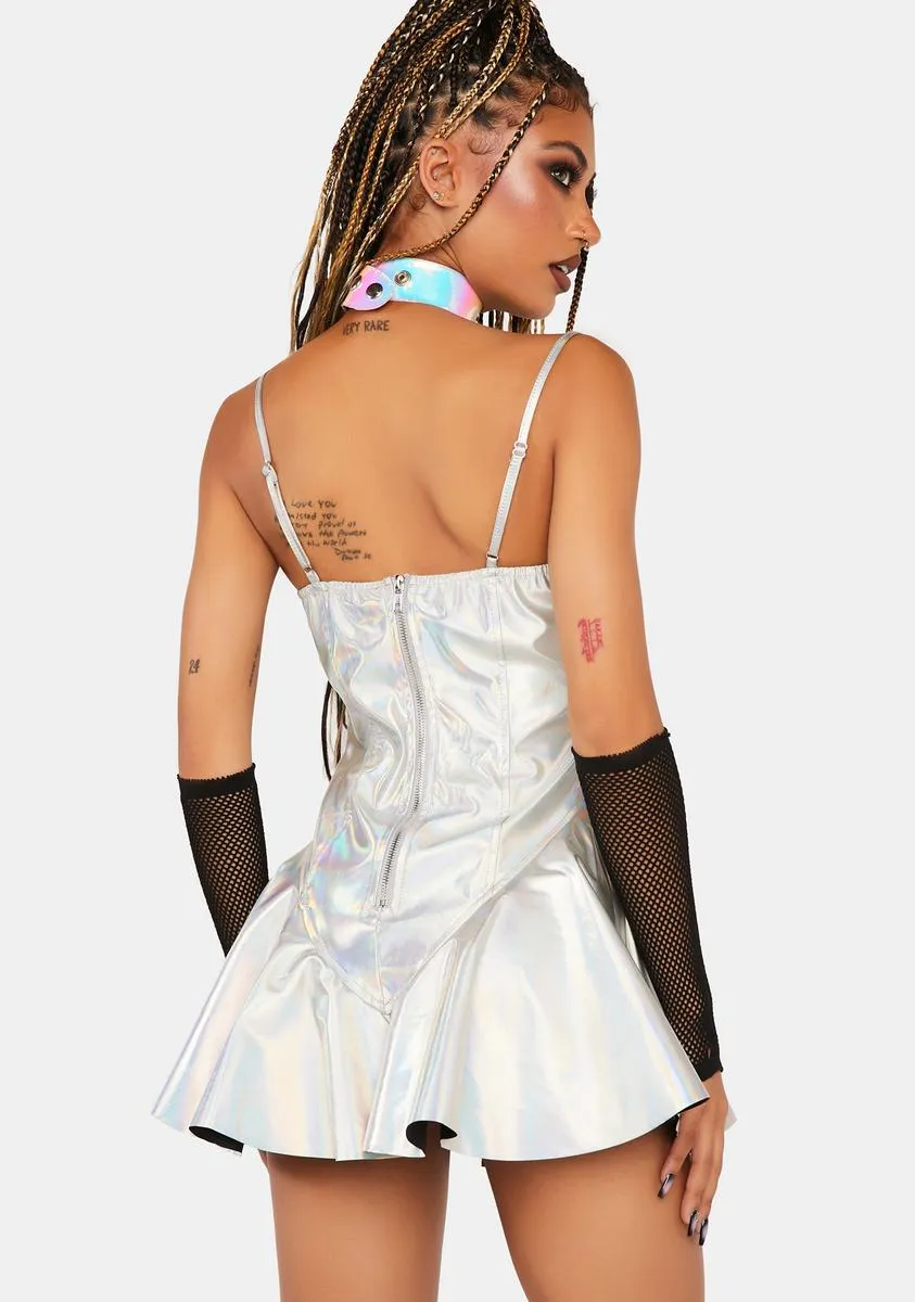 Cosmic Maximized Pleasure Mini Dress sold by Dolls Kill product image thumbnail 4