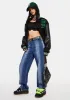 Oh Relax Washed Denim Jeans sold by Dolls Kill
