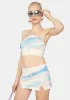 Sky Dune Racer Skirt Set sold by Dolls Kill