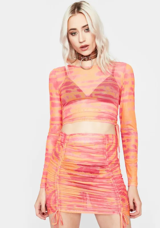 Tough Competition Mini Skirt sold by Dolls Kill
