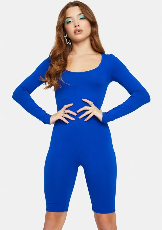 Royal Fast Paced Bike Short Romper sold by Dolls Kill