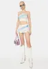 Sky Dune Racer Skirt Set sold by Dolls Kill
