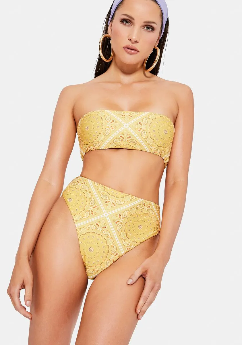 Renee Paisley Bikini Set sold by Dolls Kill
