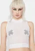 Frosty Rain Check Tank Top sold by Dolls Kill