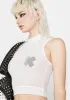 Frosty Rain Check Tank Top sold by Dolls Kill