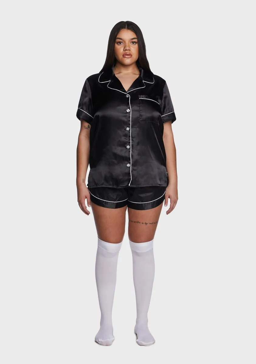 Plus Alone Time Pajama Set sold by Dolls Kill