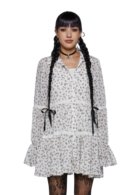 Rebel Heartache Mini Dress sold by Dolls Kill