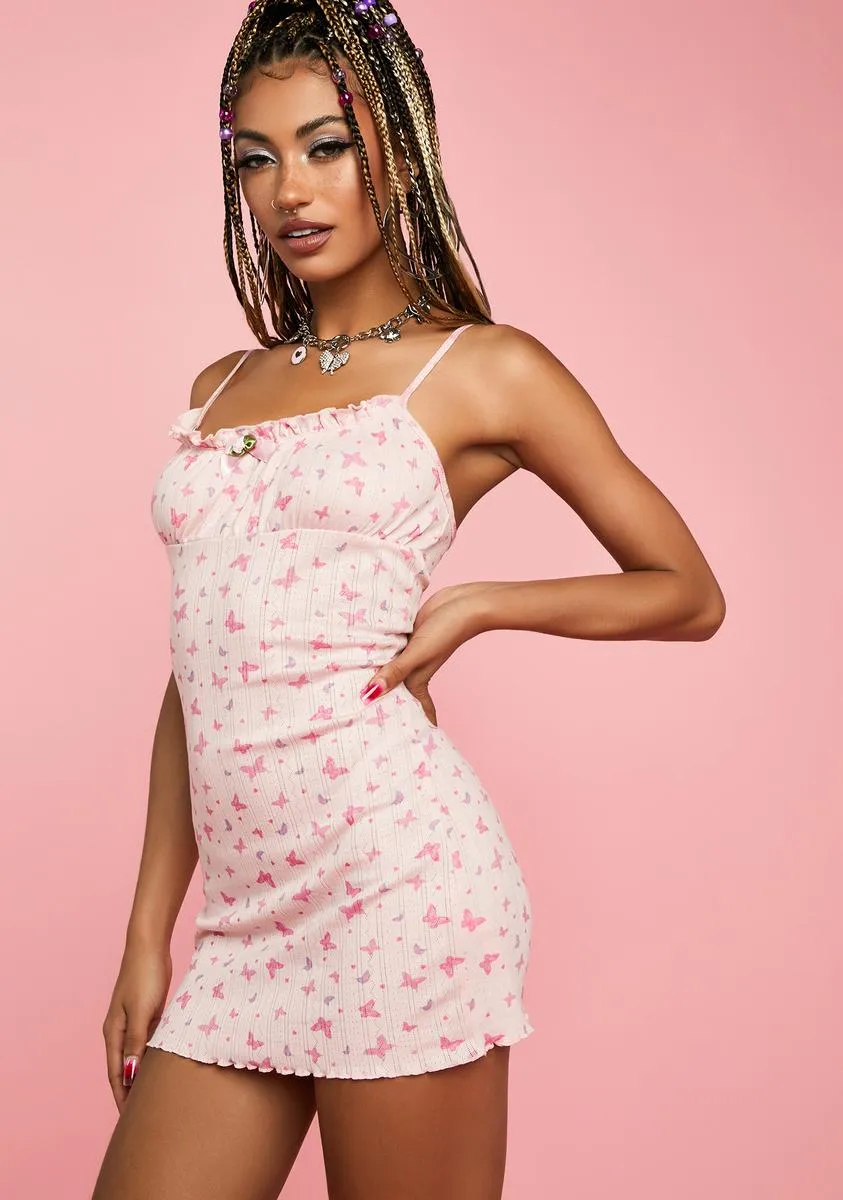 She's A Legacy Pointelle Mini Dress sold by Dolls Kill product image thumbnail 2