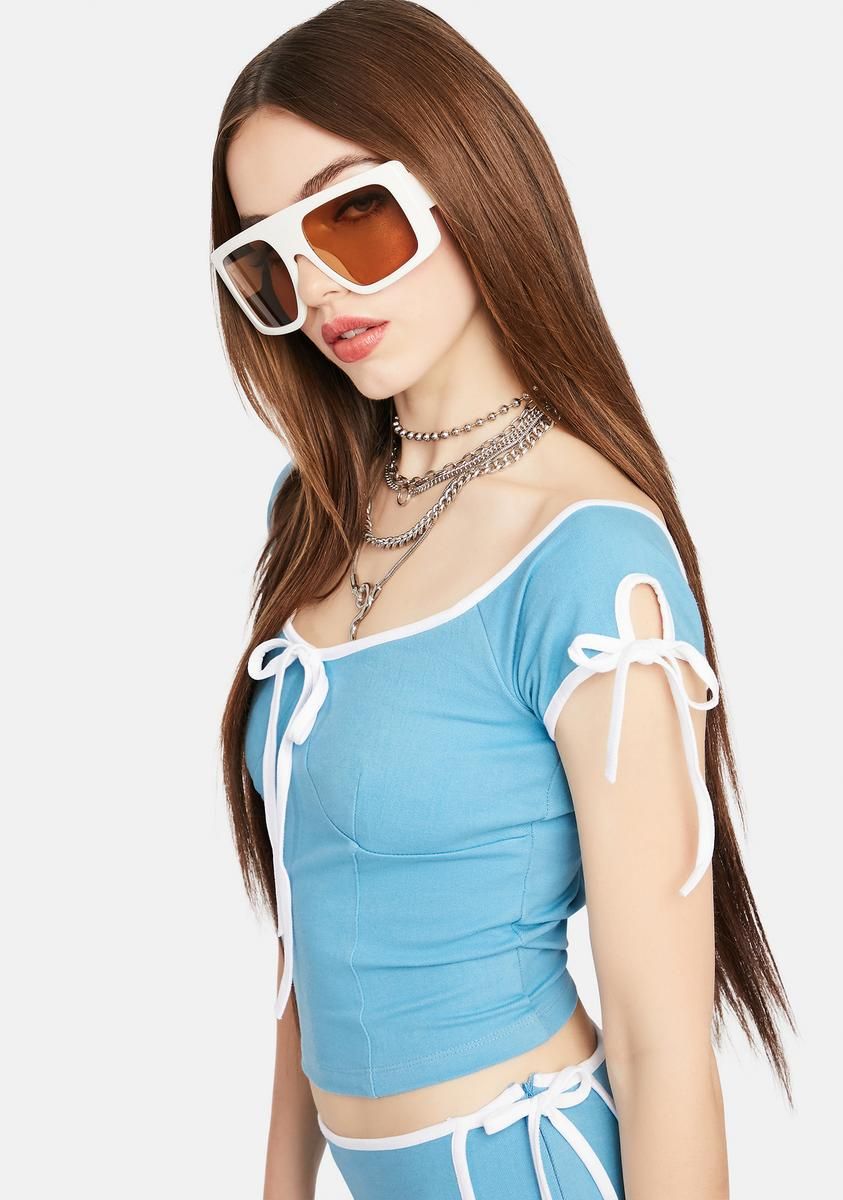 Saturn Crop Top sold by Dolls Kill product image thumbnail 2