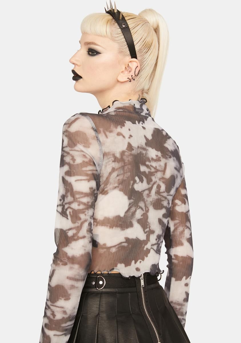 Alternative Dye Crop Top sold by Dolls Kill product image thumbnail 4