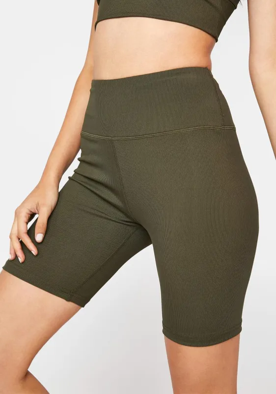 Glow For The Goal Active Shorts sold by Dolls Kill