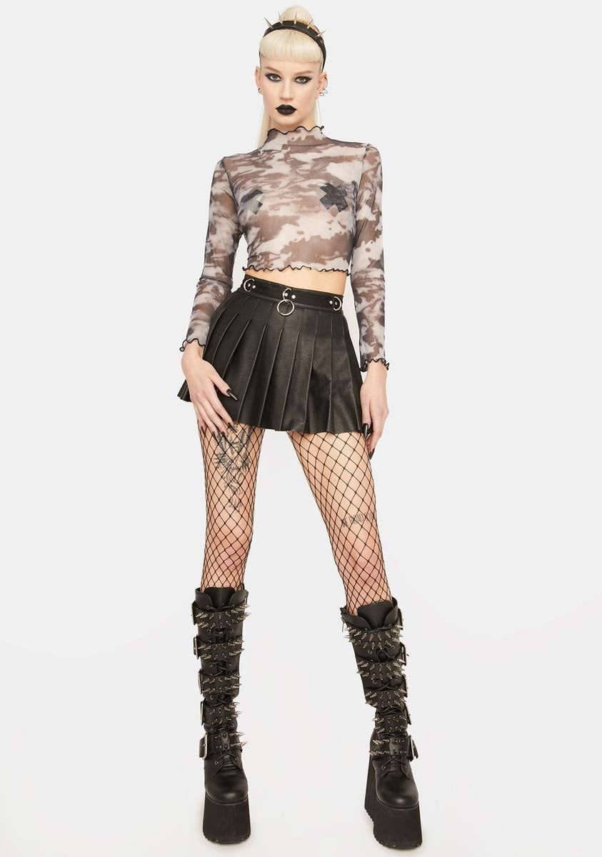 Alternative Dye Crop Top sold by Dolls Kill product image thumbnail 3