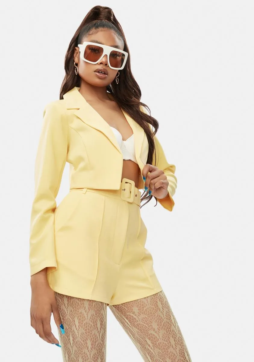 Daffodil It's Who You Know Shorts Set sold by Dolls Kill product image thumbnail 2