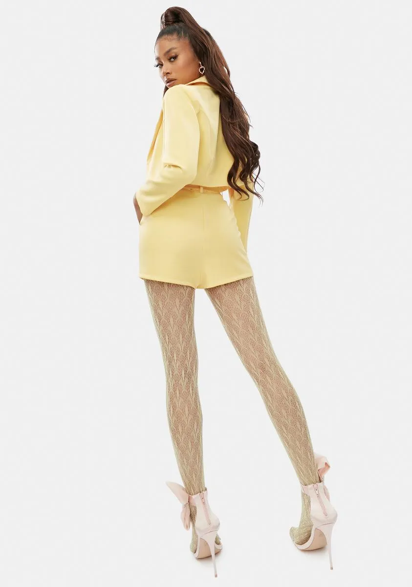 Daffodil It's Who You Know Shorts Set sold by Dolls Kill product image thumbnail 4