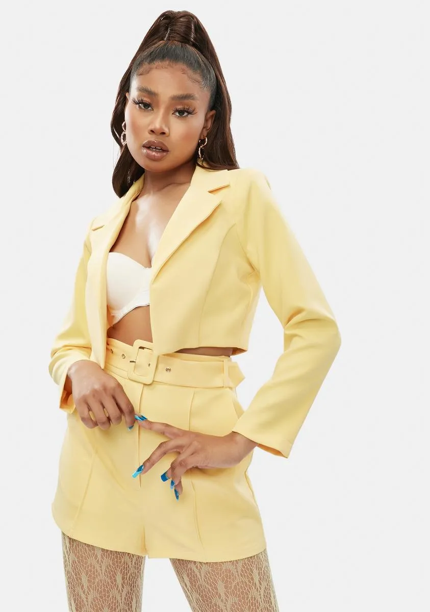 Daffodil It's Who You Know Shorts Set sold by Dolls Kill