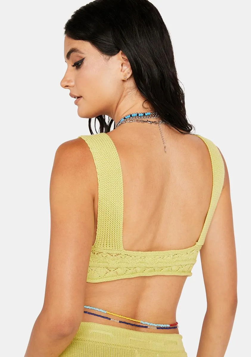 Follow The Bliss Crochet Top sold by Dolls Kill product image thumbnail 4