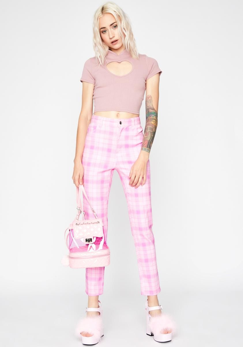 Rose Love More Cut-Out Top sold by Dolls Kill product image thumbnail 2