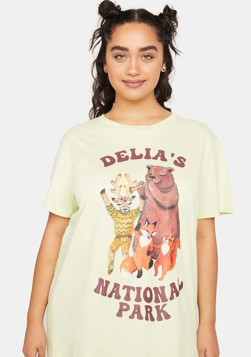 Plus Crystal Cabins Oversized Graphic Tee sold by Dolls Kill product image thumbnail 2