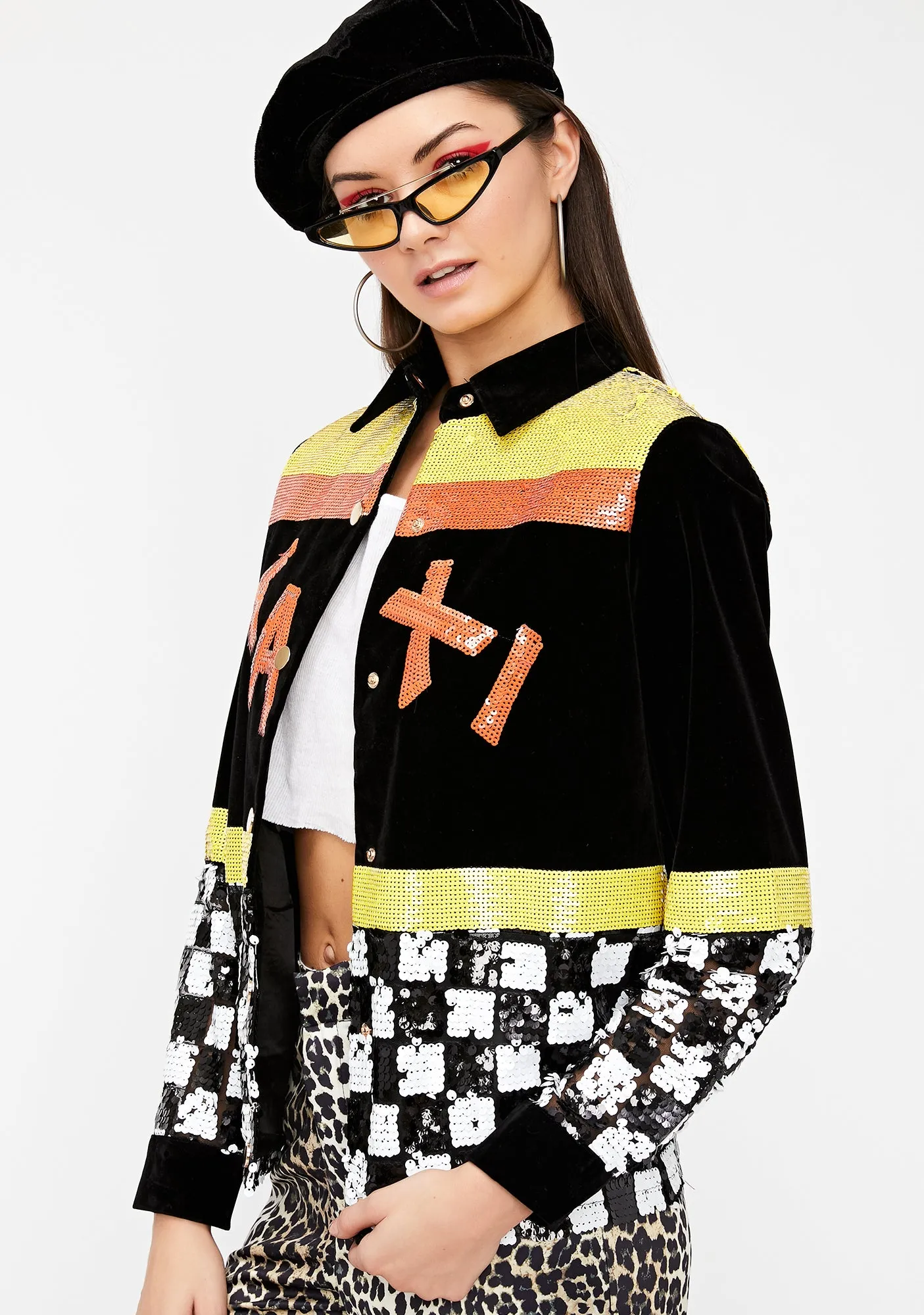 All Hail Me Sequin Jacket sold by Dolls Kill product image thumbnail 4