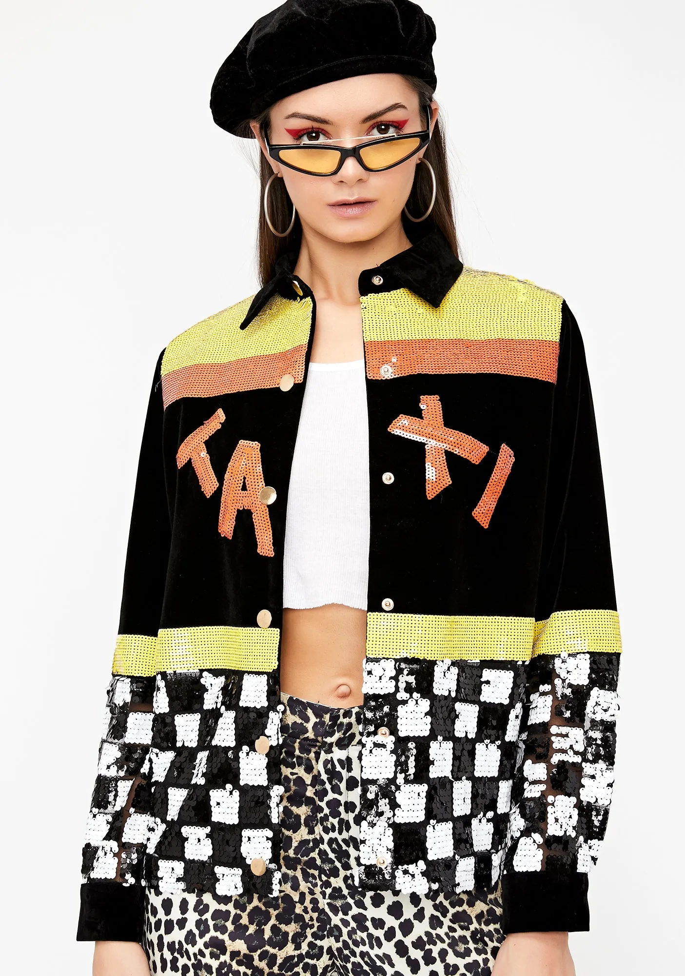 All Hail Me Sequin Jacket sold by Dolls Kill product image thumbnail 3