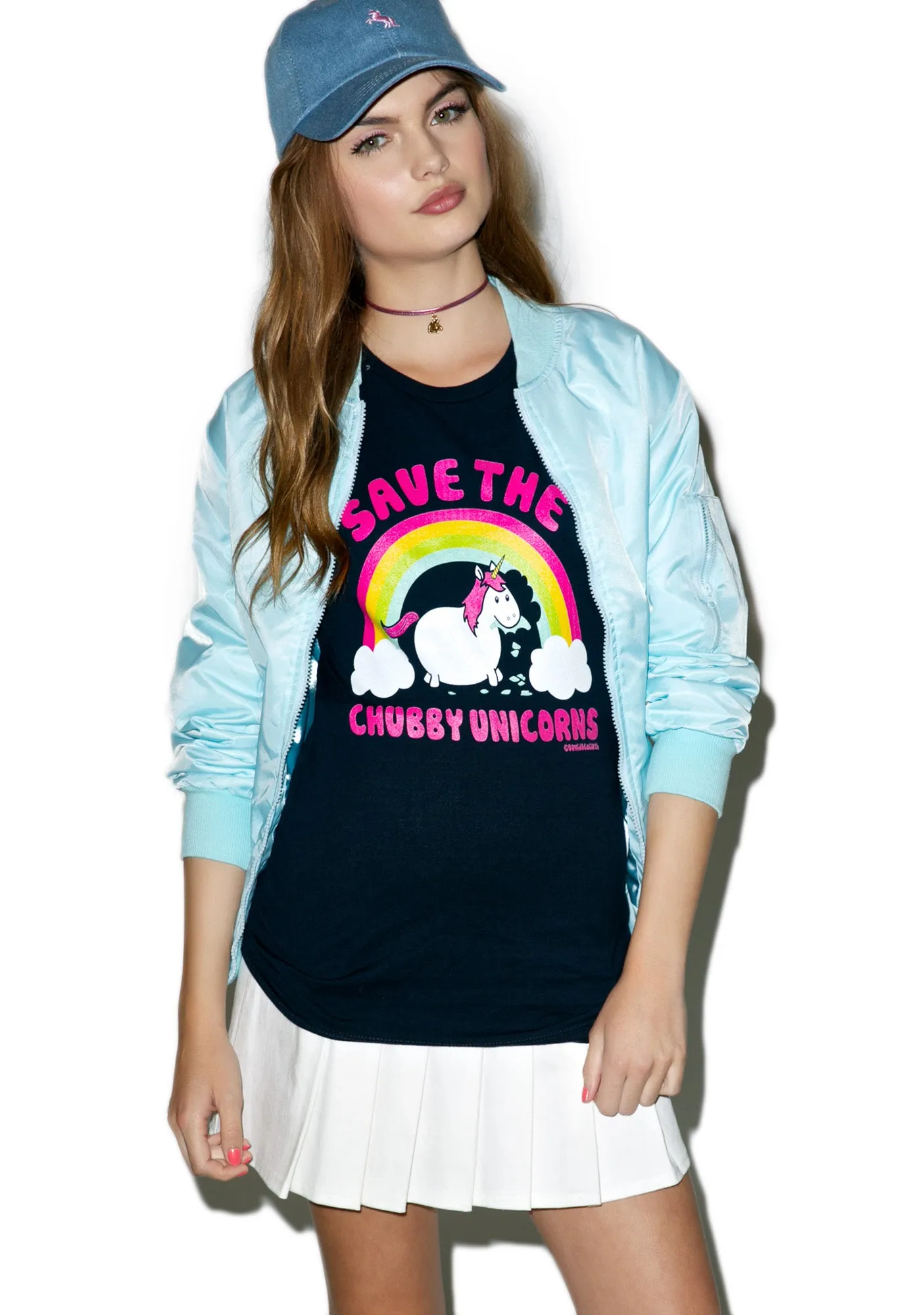 Chubby Unicorn Tee sold by Dolls Kill product image thumbnail 5