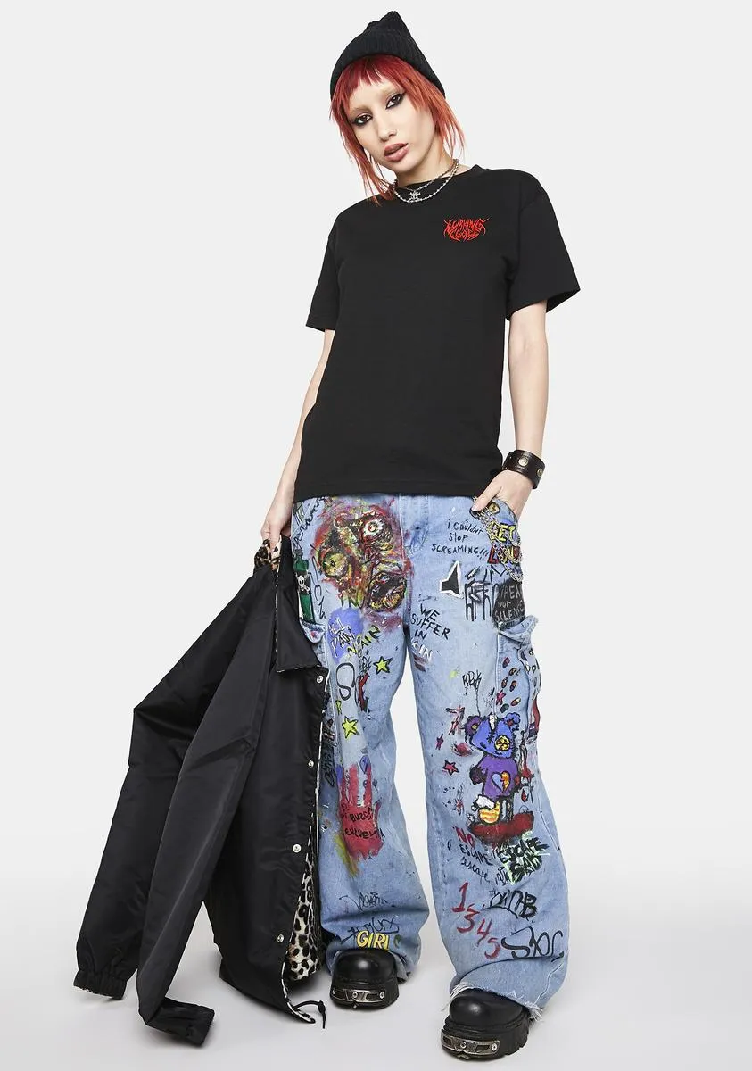 Impale Graphic Tee sold by Dolls Kill product image thumbnail 4