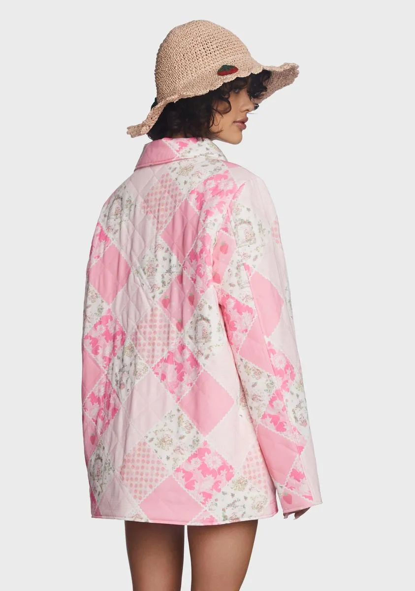 Extra Serving Quilted Shacket sold by Dolls Kill product image thumbnail 4