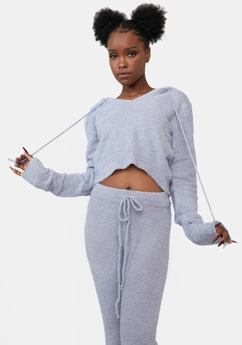 Cloudy Best Rest Fuzzy Lounge Set sold by Dolls Kill product image thumbnail 3