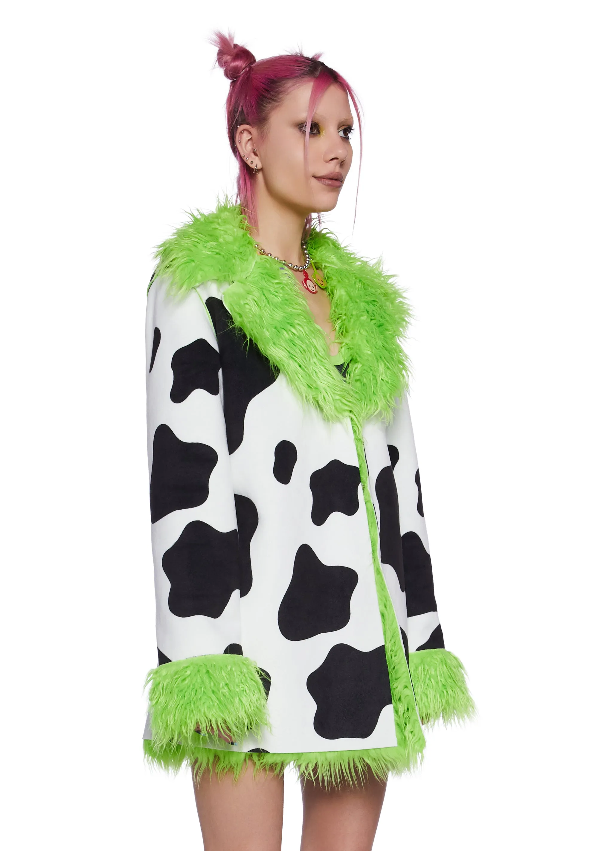 Dipsy Style Faux Fur Coat sold by Dolls Kill product image thumbnail 3