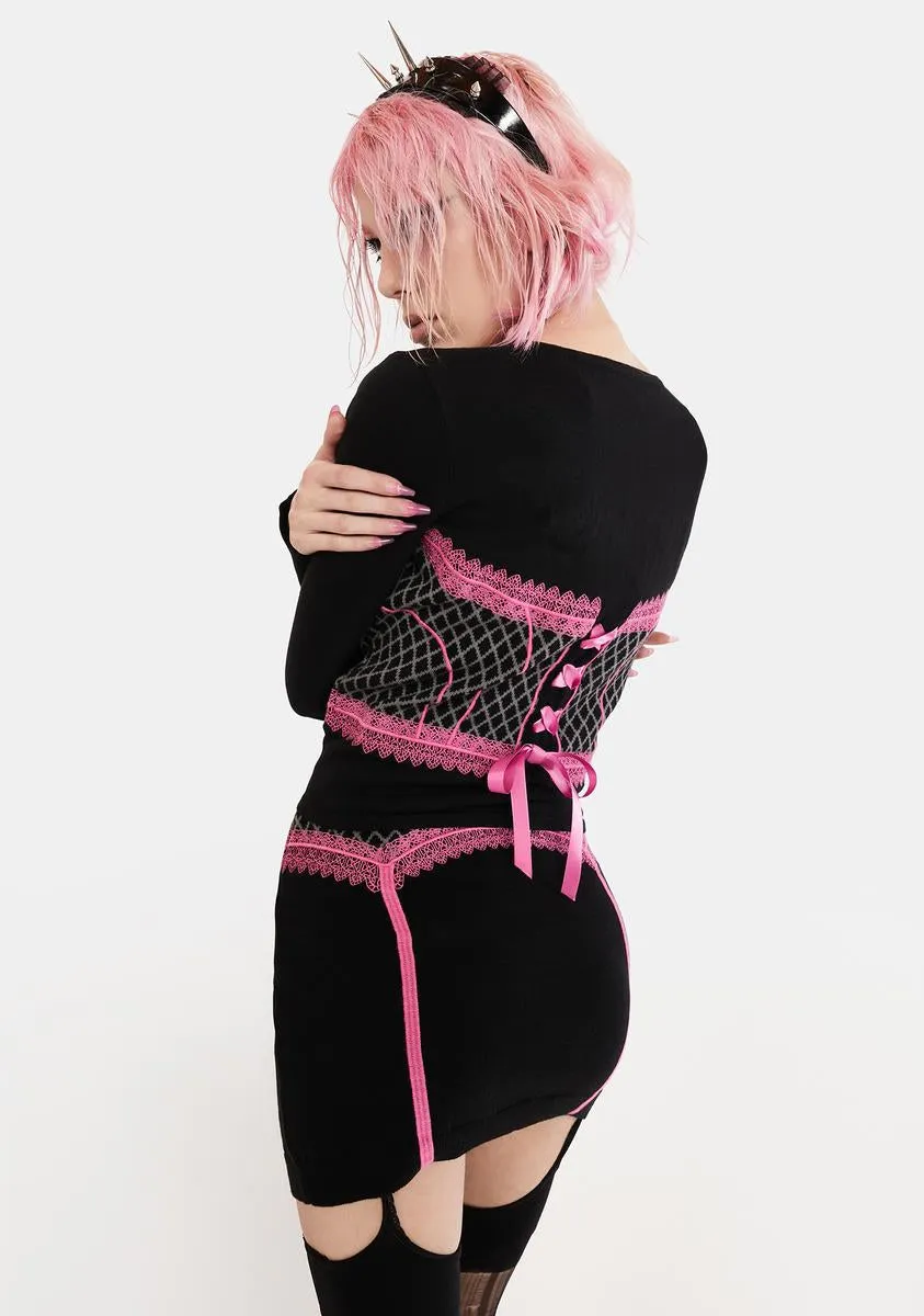 Fixin' For You Knit Cardigan sold by Dolls Kill product image thumbnail 4