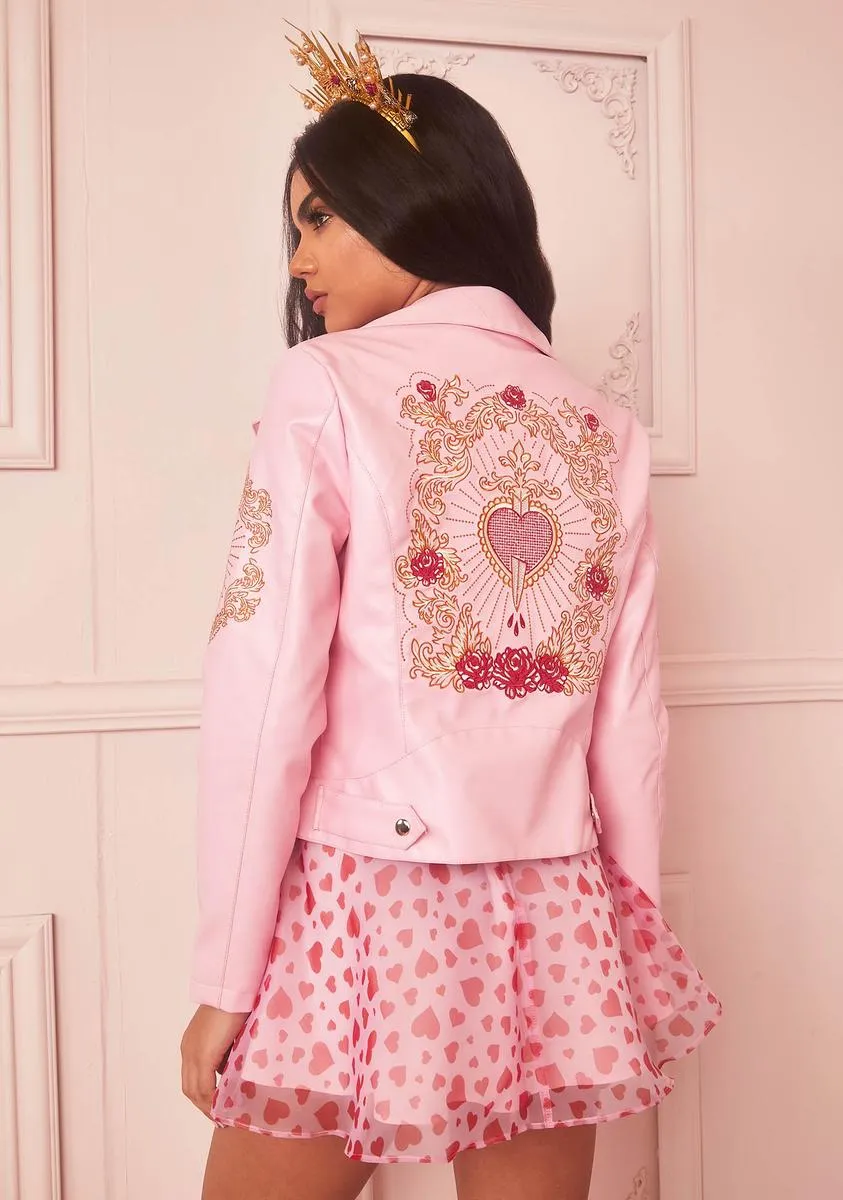 Faith In Fantasy Moto Jacket sold by Dolls Kill product image thumbnail 2