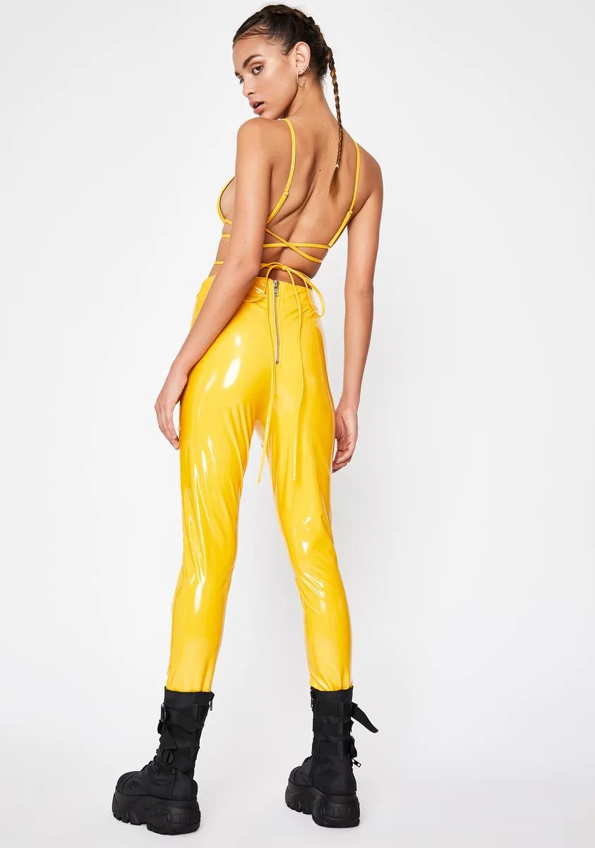 The Beezneez Vinyl Pants sold by Dolls Kill product image thumbnail 4