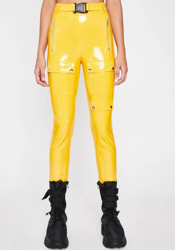 The Beezneez Vinyl Pants sold by Dolls Kill