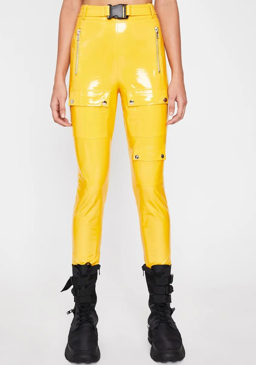 The Beezneez Vinyl Pants sold by Dolls Kill
