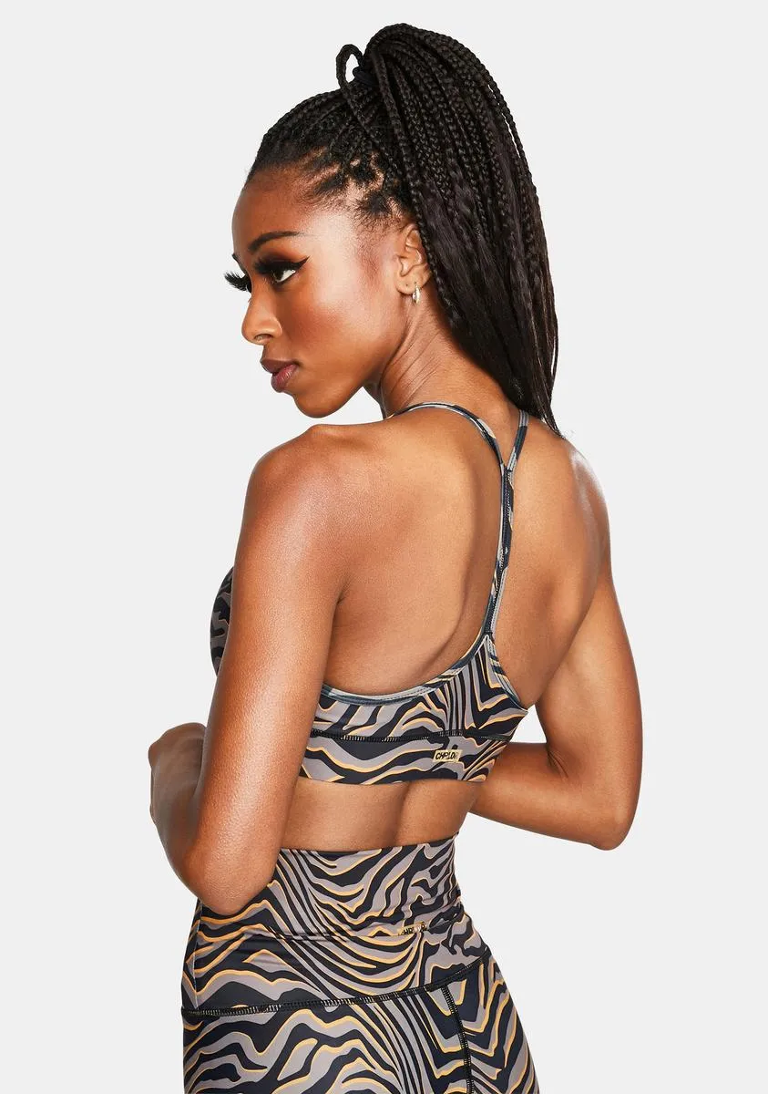 Tiger Victory Sports Bra sold by Dolls Kill product image thumbnail 2