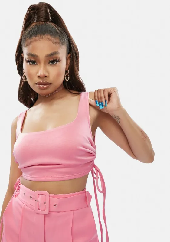 Diva Head 2 Toe Hot Cropped Tank Top sold by Dolls Kill