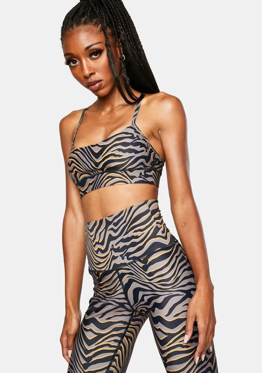 Tiger Victory Sports Bra sold by Dolls Kill product image thumbnail 4