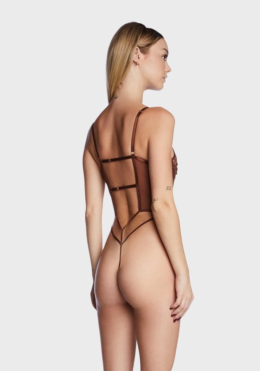 Eleanor Embroidery Underwire Teddy sold by Dolls Kill product image thumbnail 4