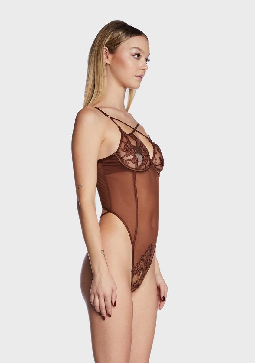 Eleanor Embroidery Underwire Teddy sold by Dolls Kill product image thumbnail 2