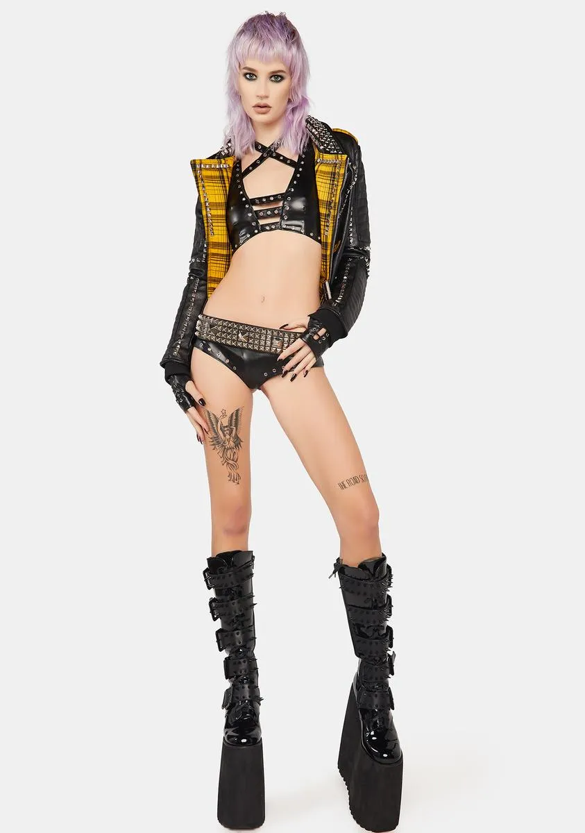 Vibe Bondage Lingerie Set sold by Dolls Kill product image thumbnail 3