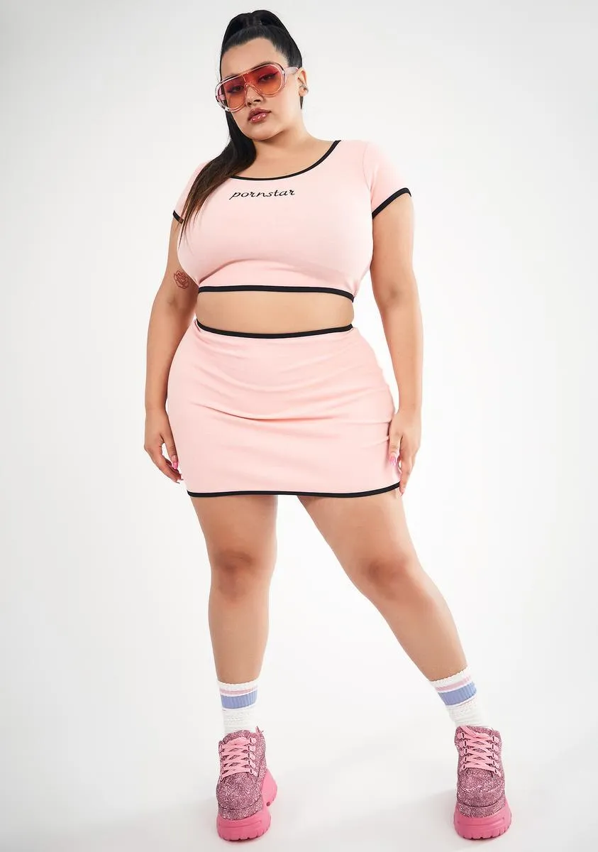 Plus Starring Role Mini Skirt sold by Dolls Kill product image thumbnail 3