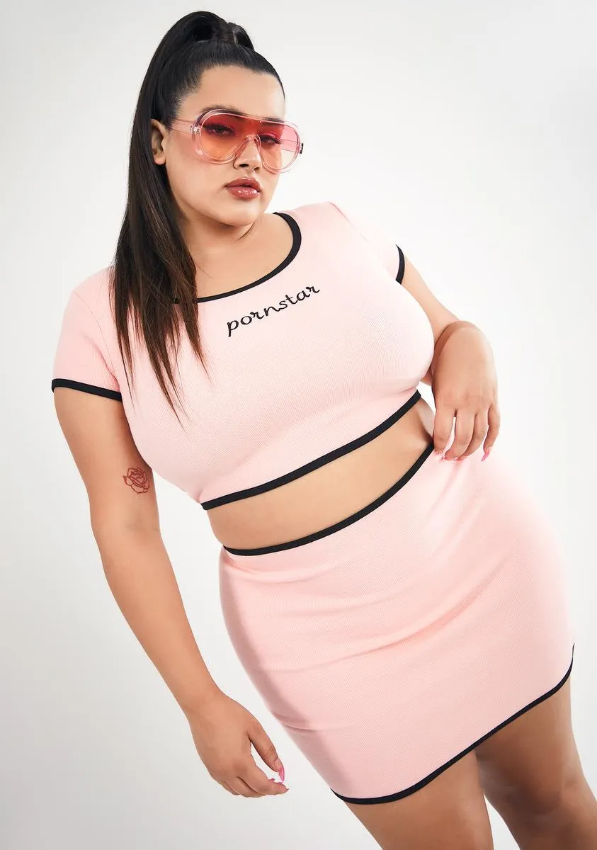 Plus Starring Role Mini Skirt sold by Dolls Kill product image thumbnail 4