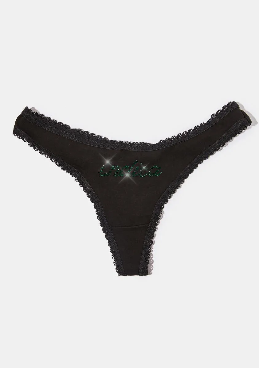 Indica Rhinestone Thong sold by Dolls Kill product image thumbnail 4