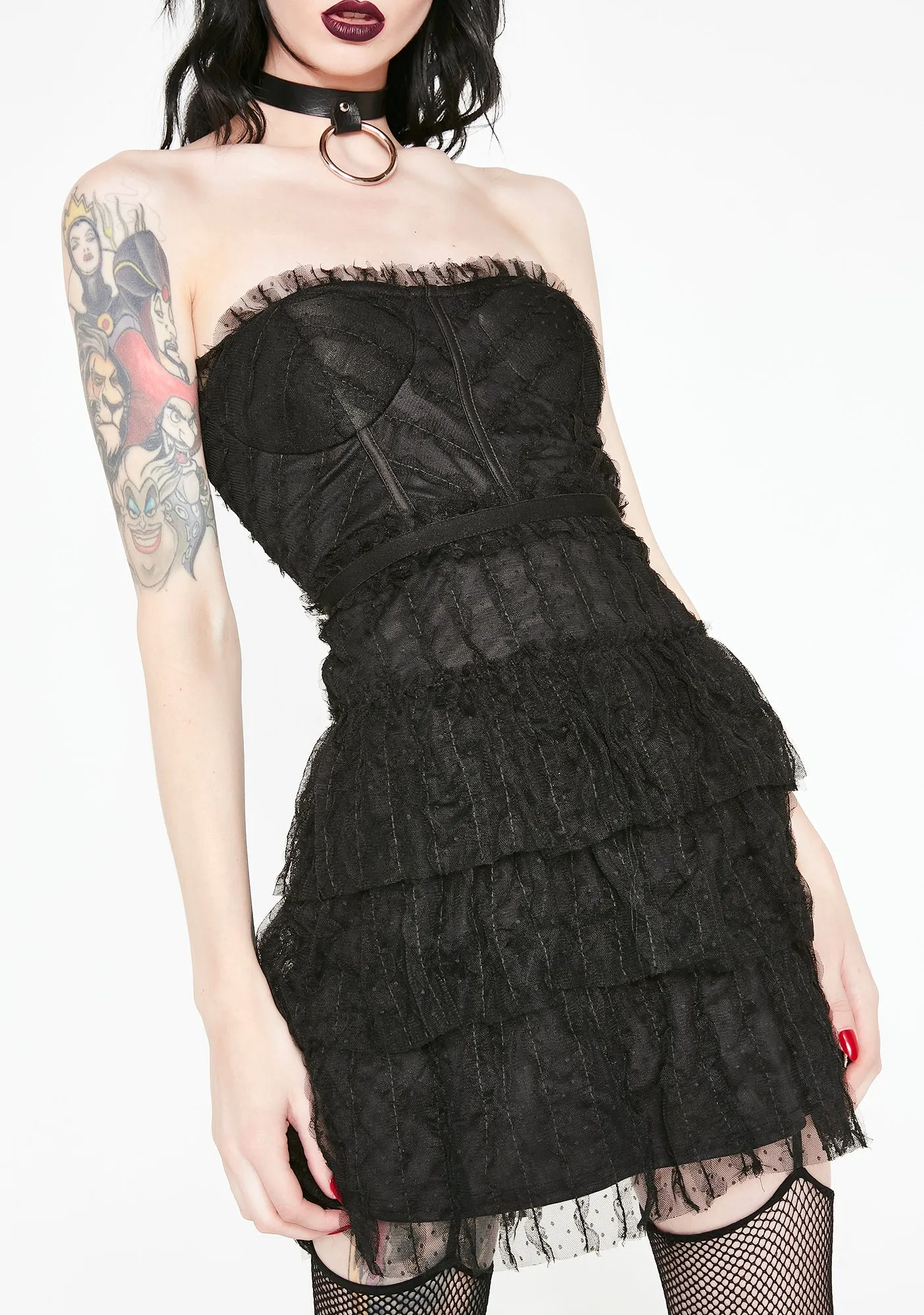 Gothic Charm School Mini Dress sold by Dolls Kill product image thumbnail 3