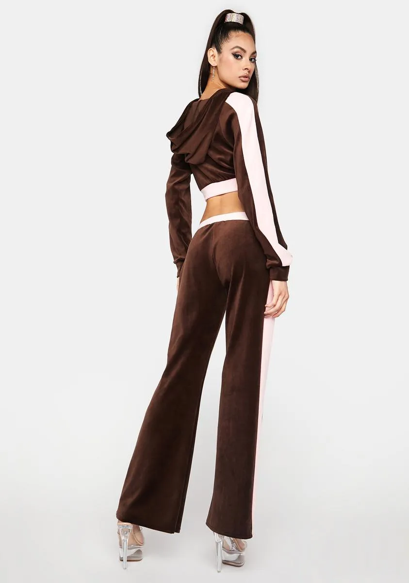 Indulge Me Velour Tracksuit Set sold by Dolls Kill product image thumbnail 4