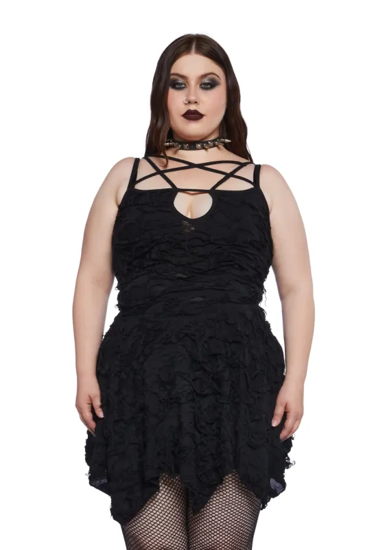 Plus Hex Vex Mini Dress sold by Dolls Kill